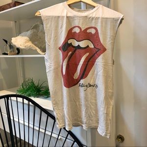 Rolling Stones vintage distressed tank